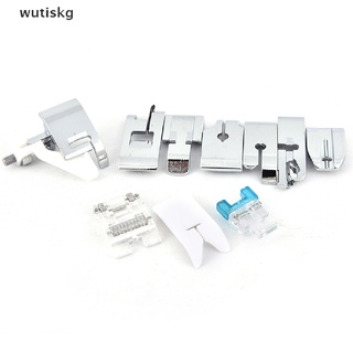 wutiskg 11 piezas de prensatelas para máquina de coser/juego de pies para máquina de coser cl