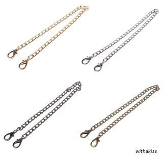 withakiss New Metal Purse Chain Strap Handle Shoulder Cross Body Bag Handbag Replacement