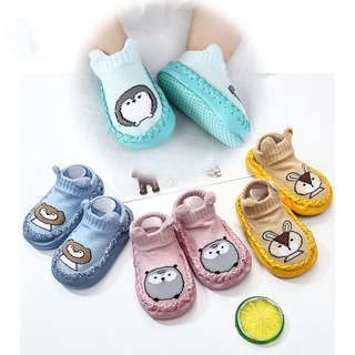 Sapato Infantil De Sola Flexível Multicolorido Para Bebês De 0-4 Anos