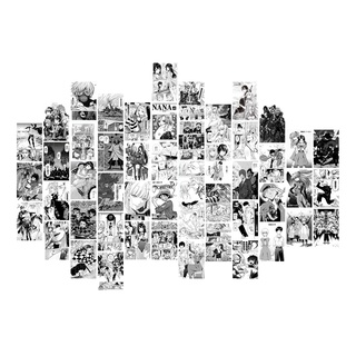50 Piezas Anime Manga Póster Estético Foto Pared Collage Kit De Impresión HD Arte Imagen Para Dormitorio Decoración Regalo De Navidad