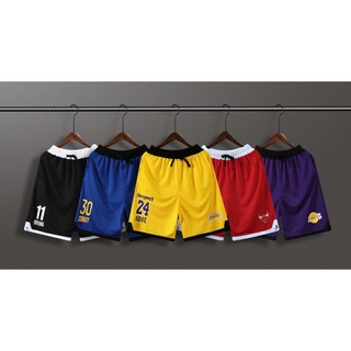 NBA Lakers Baloncesto Pantalones Cortos Número 23 Hombres Deportivos Running Entrenamiento Fitness Shorts