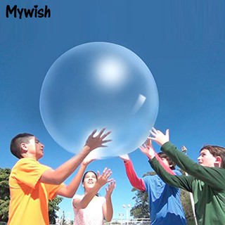 [mywish] globo de burbujas de agua de aire blando para niños al aire libre