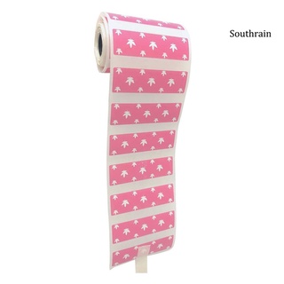 Southrain 1 rollo de papel térmico de hoja de arce patrón de alta claridad etiquetas portátiles de papel adhesivo para impresora (8)