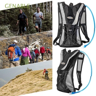 genable nylon vejiga agua mochila mochila hidratación bolsa ciclismo senderismo escalada 2l supervivencia al aire libre camping bolsa (1)