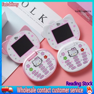 SMP_K688 Teléfono Celular Multifuncional Doble Tarjeta Dual En Espera Adorable De Dibujos Animados Hello-Kitty Niños Teclado Para Niñas (1)