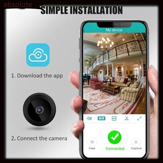 absolute-A9 1080P HD Webcam Wifi Mini Smart Home IP Cámara De Seguridad Visión Nocturna Vigilancia Inalámbrica