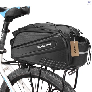 LIXADA Bolsa de asiento trasero de Bicicleta de 10L limada/Bicicleta Trunk/Bolsa/Bolsa de Pannier/Bolsa shoulda