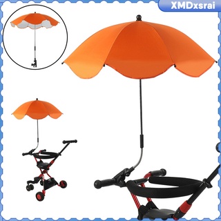 Detachable Baby Stroller Umbrella Infant Pram Trolley Large Parasol Cover