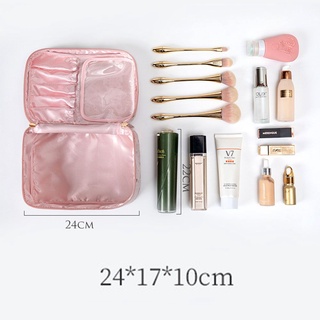 DESPINA Portable Velvet Cosmetic Bag Soft Lipstick Bags Makeup Bag Women Travel Star Wash Handbags Storage Bags Multifunctional Toiletry Case/Multicolor (5)
