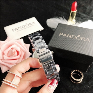 Pandora de lujo de las mujeres reloj de moda Casual de acero inoxidable reloj para las mujeres Jam Tangan Wanita novia (8)