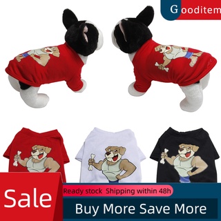 Gooditem disfraz suave con dibujos animados Para mascotas/verano