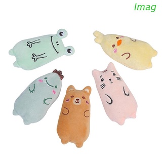 Imag 5 piezas juguetes Para Gatos Interiores interactivos De felpa juguetes Para masticar con Papel doblado y Catnip Dentro