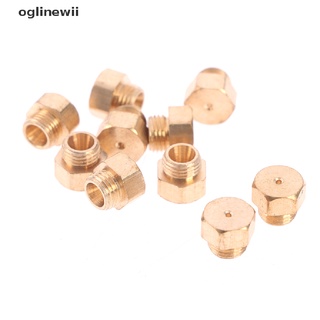 Oglinewii 10 PCS M5*0.75 LPG/NG Gas Water Heater Nozzle jet 0.7mm 1.0mm CL