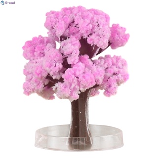 magia en crecimiento árbol papel sakura crystal trees escritorio flor de cerezo juguetes