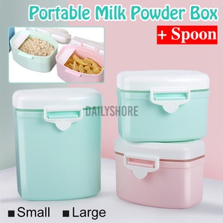 ON SALE Baby milk powder box for easy carrying outdoors Multi-layer design to meet the baby's food intake