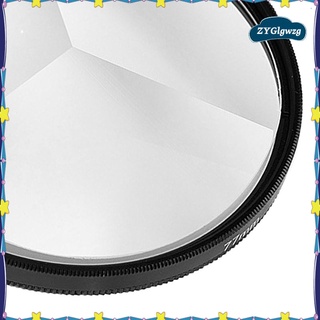 77mm Lente Filtro Caleidoscopio Cámara Prisma Para Fotografía Foto SLR Accesorios Durable Portátil