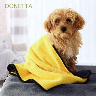 DONETTA-Toalla De Perro Ultra Absorbente De Secado Rápido , Suministros Para Mascotas , Manta Para , Sin Pelusas , Baño Para Gato , Toallas Gruesas