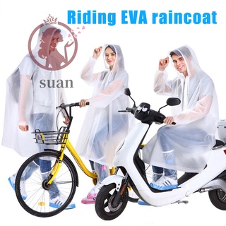 Impermeable EVA Poncho de lluvia para mujeres y hombres de emergencia equipo de lluvia chaqueta para parque temático ciclismo Camping senderismo