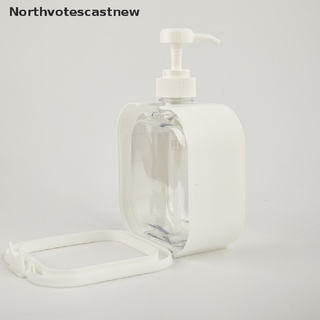 Northvotescastnew 500ml Blanco Dispensador De Jabón Botella Desinfectante De Manos De Lavado Corporal NVCN