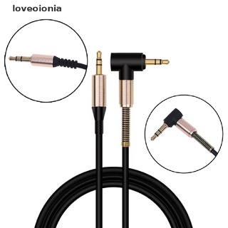 [lan]] cable auxiliar macho a macho de 3,5 mm/cable l de audio para coche en ángulo recto/conector de audífonos 1m fdz