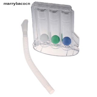 Marrybacocn Deep Breathing Lung Capacity Exerciser Hygienic Respiratory Spirometry Trainer CL