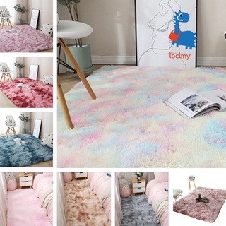 Lbc alfombra Tie Dyeing felpa suave alfombra de piso para sala de estar dormitorio antideslizante alfombra