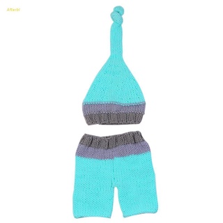 Afterbl Newborn Baby Boys Girls Cute Crochet Knit Costume Prop Outfits Photo Photography