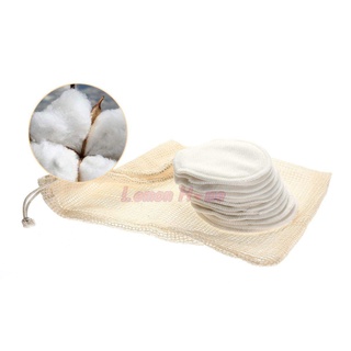my - 12 almohadillas removedoras de maquillaje de fibra de bambú con bolsa de almacenamiento (4)