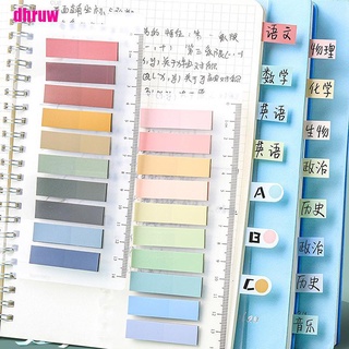DHR 200 Sheets Color Loose Leaf Index Sticky Notes Mark Sticker School Office Supply (2)