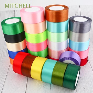mitchell 2.5cm grosgrain accesorios de costura ropa cinta de costura seda regalo embalaje boda cinta de embalaje suministros manualidades cintas de satén