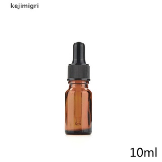 [kejimigri] Nuevo 5ml-100ml Ámbar Vidrio Líquido Reactivo Botella De Pipeta Ojo Gotero Aromaterapia . (2)