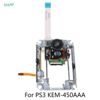 happ kem-450aaa - cabezal de lente de accionamiento óptico para ps3, piezas de reparación de consola de juegos con cubierta