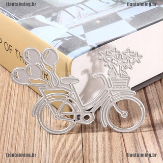 Troqueles De Metal Para Corte De Bicicleta/Álbum De Recortes/tarjeta De Papel