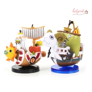 hk anime one piece meri thousand sunny pirata barco barco figura modelo decoración