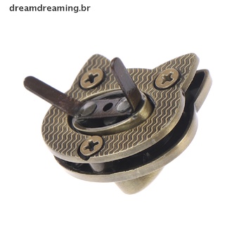[dreamdreaming.br] Bolso de Metal con cierre de giro para mujer, bolso de hombro, bricolaje, Hardware. (3)