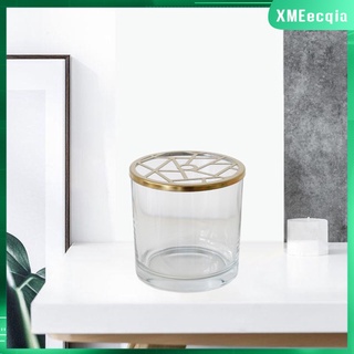 jarrón de flores de vidrio moderno para plantas de escritorio transparente contenedor decoración del hogar
