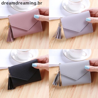 [dreamdreaming.br] Mini cartera de borla de las mujeres de moda bolso corto estudiantes coreanos precioso bolso.