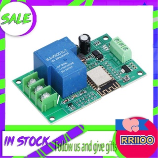 Rriioo 30A módulo de relé de 1 canal WIFI Control de la placa de desarrollo con conectores Pin zócalos ESP‐12F