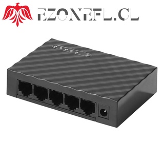 ezonefl 10/100/1000mbps 5 puertos gigabit switch rj45 desktop ethernet network hub