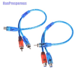 Hp> 1 pza adaptador Rca macho a hembra/adaptador estéreo de Audio Y/Cable conector de Cable