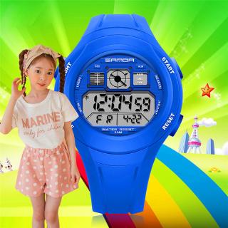 Sanda reloj Digital Led Multifuncional deportivo impermeable Para niños
