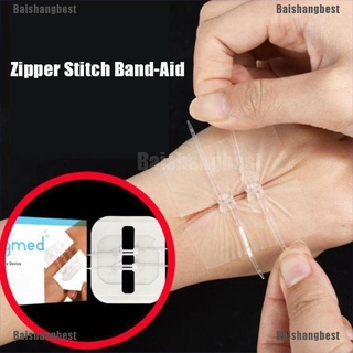【BSB】 2PC/box Bandage Band Aid Zip Stitches Zip Tie Wound Closure Adhesive Suture-free 【Baishangbest】