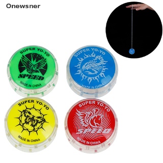 onewsner 1pc magic yoyo ball juguetes para niños colorido plástico yo-yo juguete fiesta regalo *venta caliente