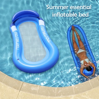 hermosa inflable fila flotante fiesta de natación playa piscina de agua flotador silla tumbona