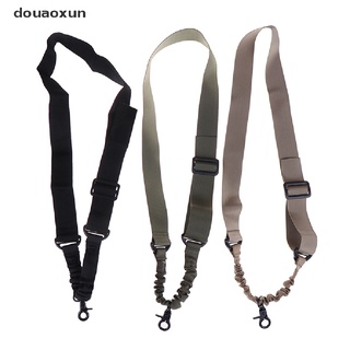 douaoxun tactical sling ajustable 1 punto bungee quick release rifle strap system cl