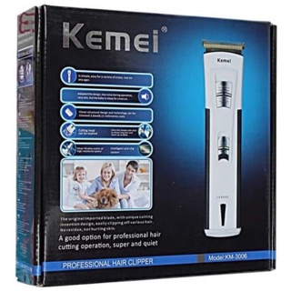 Kemei recargable afeitadora de pelo KM-3006 afeitadora de pelo eléctrica
