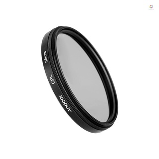 Andoer 58mm Digital Slim CPL Polarizador Circular Filtro De Vidrio Polarizado Para Canon Nikon Sony DSLR Lente De Cámara