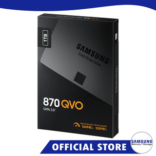 Samsung 870 QVO 1TB SSD 2.5 Pulgadas Interno SATA III MZ-77Q1T0BW
