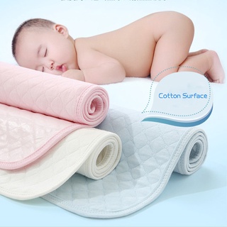 almohadilla de algodón de doble cara súper absorbente para cambio de bebé, almohadilla de lactancia lavable a prueba de agua, almohadilla menstrual