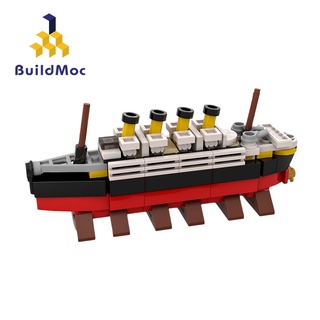 Titanic MOC-90208 mini 152PCS BuildMOC Bloques De Construcción Regalos De Cumpleaños Juguetes Coleccionables Lego